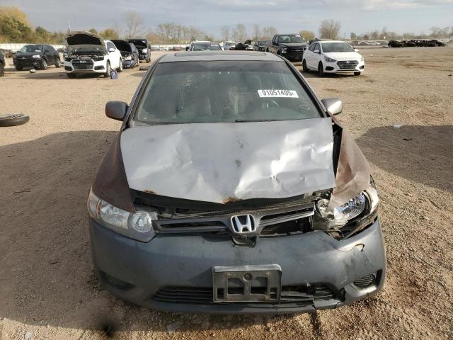 2HGFG11887H577964 - 2007 HONDA CIVIC EX SILVER photo 5