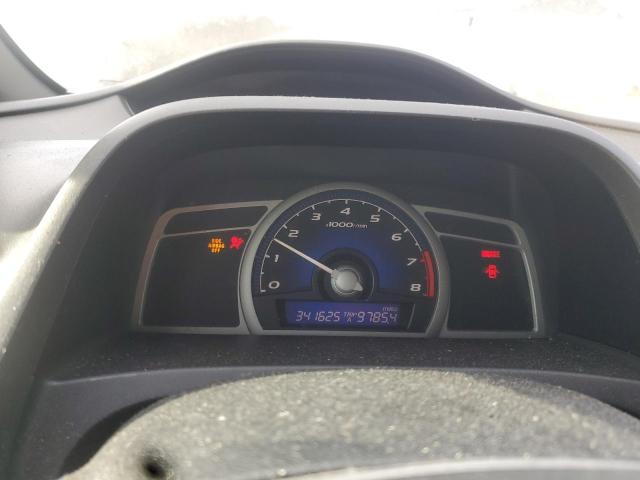 2HGFG11887H577964 - 2007 HONDA CIVIC EX SILVER photo 9