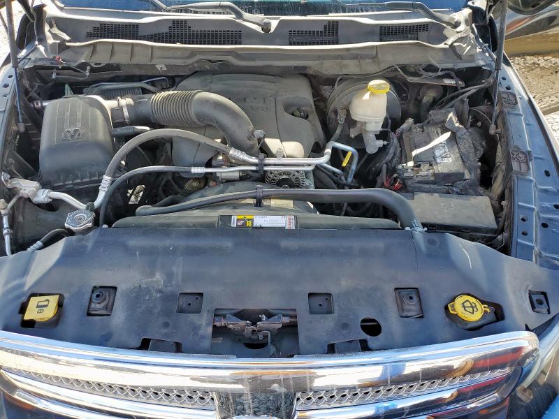 1C6RR6LT3HS836043 - 2017 RAM 1500 SLT BLACK photo 11