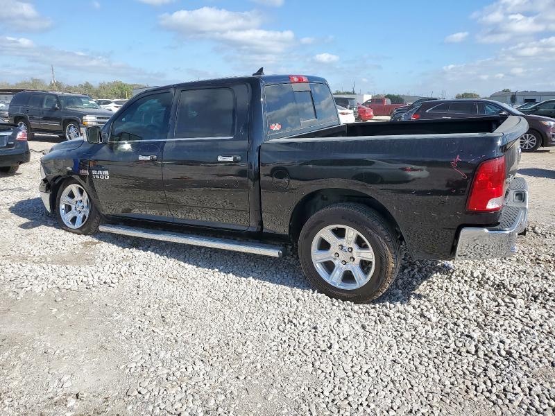 1C6RR6LT3HS836043 - 2017 RAM 1500 SLT BLACK photo 2
