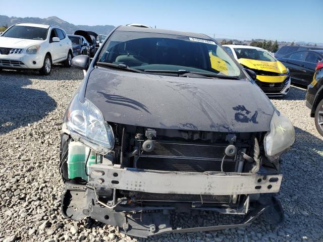 JTDKN3DP5D3045023 - 2013 TOYOTA PRIUS PLUG GRAY photo 5