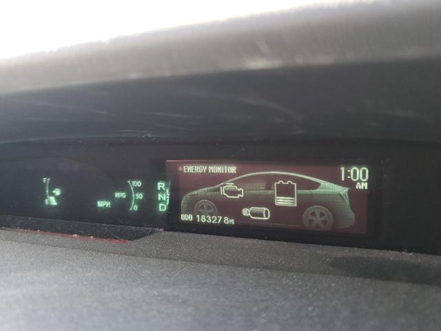 JTDKN3DP5D3045023 - 2013 TOYOTA PRIUS PLUG GRAY photo 9