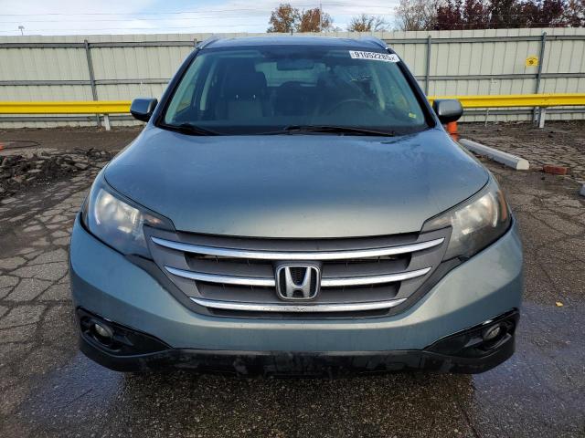 JHLRM4H70CC022090 - 2012 HONDA CR-V EXL TURQUOISE photo 5