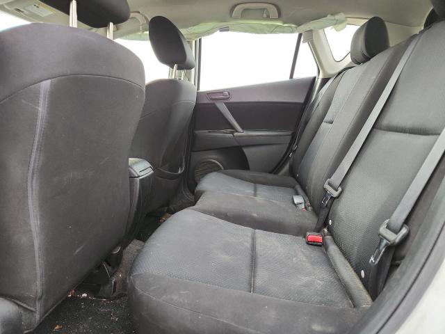 JM1BL1KF7B1382807 - 2011 MAZDA 3 I WHITE photo 10