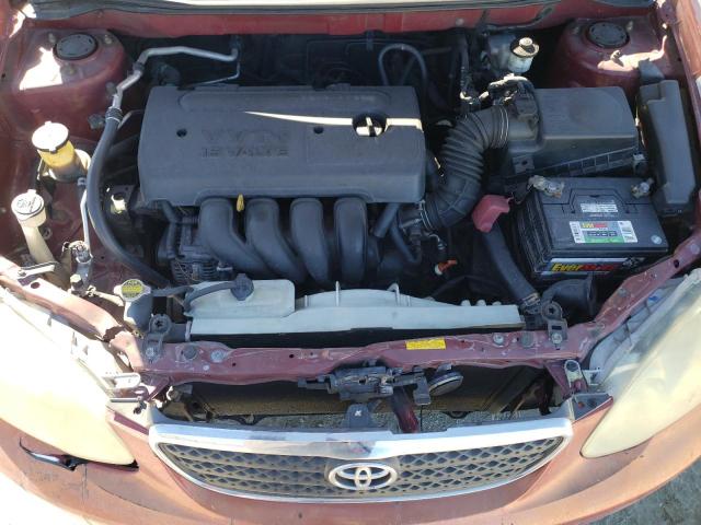 1NXBR32E55Z539797 - 2005 TOYOTA COROLLA CE 红色 照片 11
