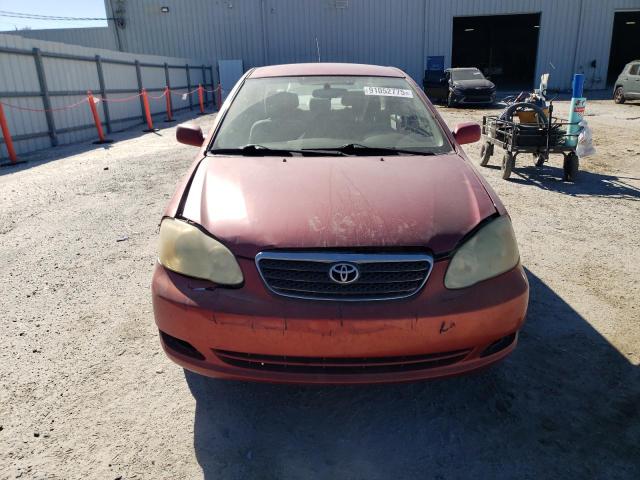 1NXBR32E55Z539797 - 2005 TOYOTA COROLLA CE 红色 照片 5