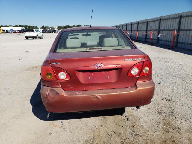 1NXBR32E55Z539797 - 2005 TOYOTA COROLLA CE 红色 照片 6