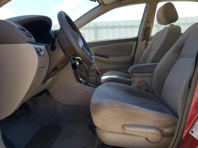 1NXBR32E55Z539797 - 2005 TOYOTA COROLLA CE 红色 照片 7