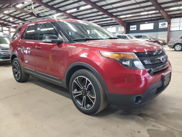 1FM5K8GT1FGB64075 - 2015 FORD EXPLORER SPORT RED photo 4