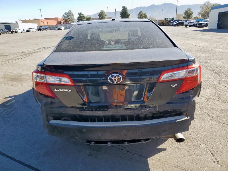 4T1BF1FK4CU093653 - 2012 TOYOTA CAMRY BASE BLACK photo 6