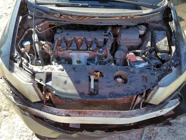 2HGFB2F8XDH516074 - 2013 HONDA CIVIC EX BLACK photo 11