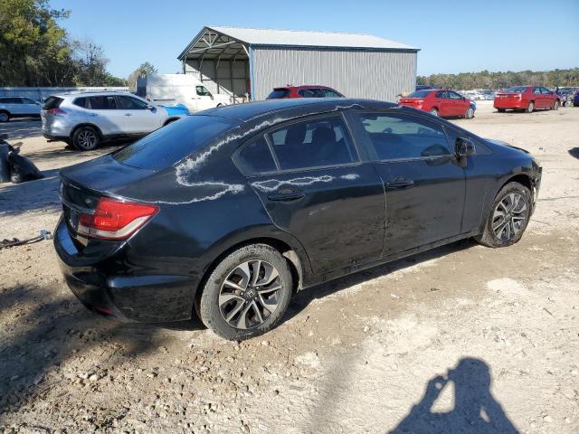 2HGFB2F8XDH516074 - 2013 HONDA CIVIC EX BLACK photo 3
