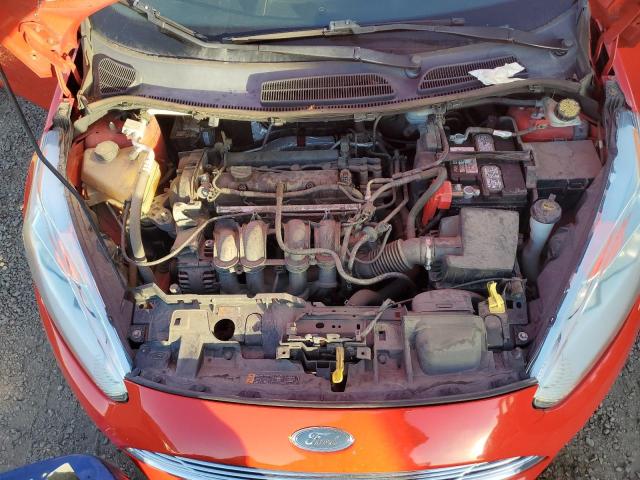 3FADP4BJ9EM133036 - 2014 FORD FIESTA SE RED photo 11