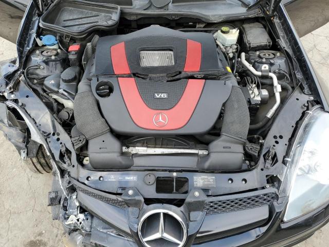 WDBWK58F99F191887 - 2009 MERCEDES-BENZ SLK 350 BLACK photo 11