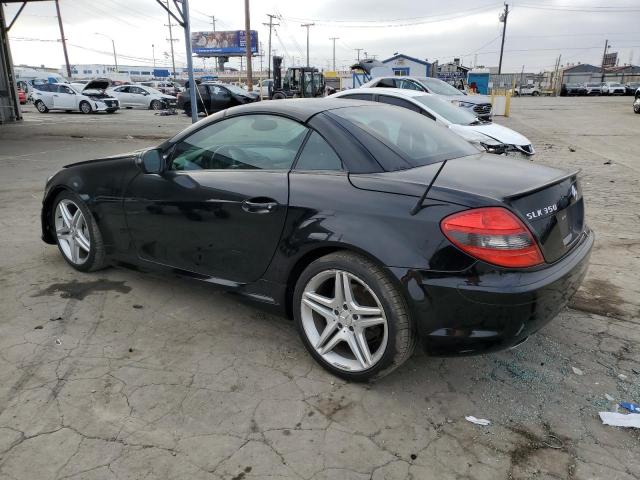 WDBWK58F99F191887 - 2009 MERCEDES-BENZ SLK 350 BLACK photo 2