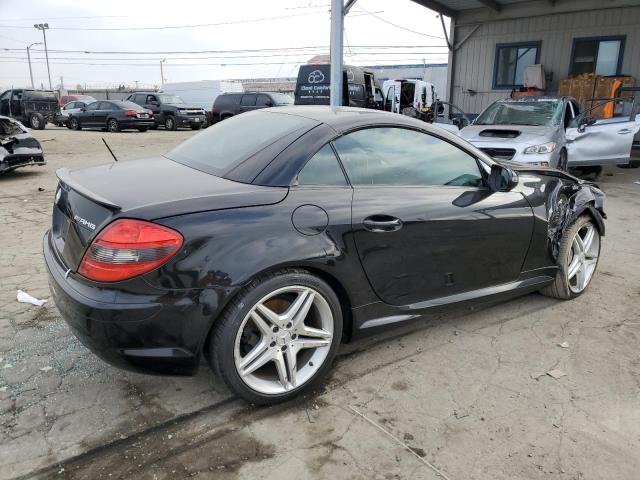 WDBWK58F99F191887 - 2009 MERCEDES-BENZ SLK 350 BLACK photo 3