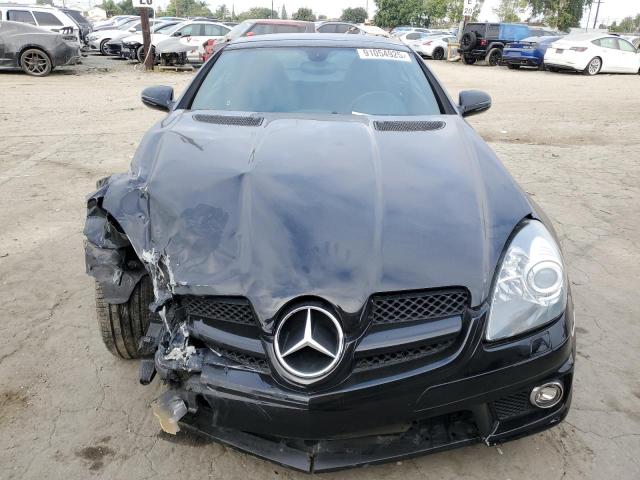 WDBWK58F99F191887 - 2009 MERCEDES-BENZ SLK 350 BLACK photo 5