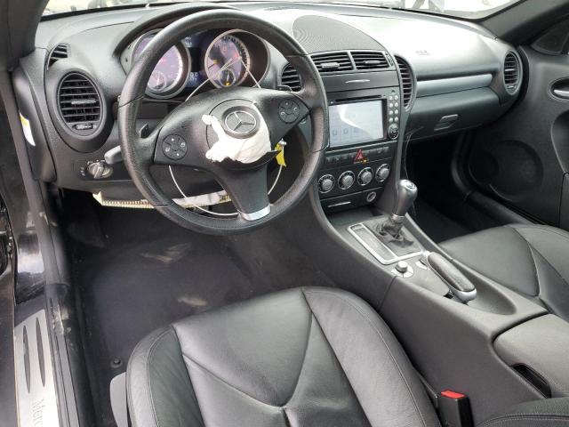 WDBWK58F99F191887 - 2009 MERCEDES-BENZ SLK 350 BLACK photo 8