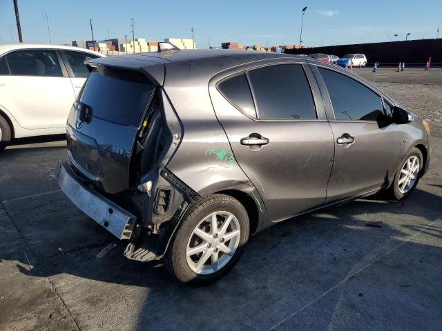 JTDKDTB34F1107304 - 2015 TOYOTA PRIUS C GRAY photo 3