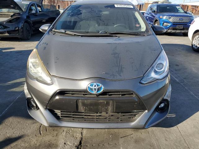 JTDKDTB34F1107304 - 2015 TOYOTA PRIUS C GRAY photo 5