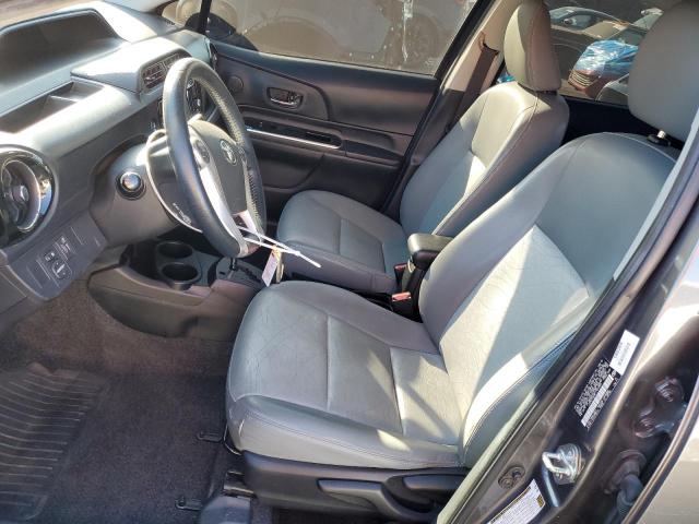 JTDKDTB34F1107304 - 2015 TOYOTA PRIUS C GRAY photo 7
