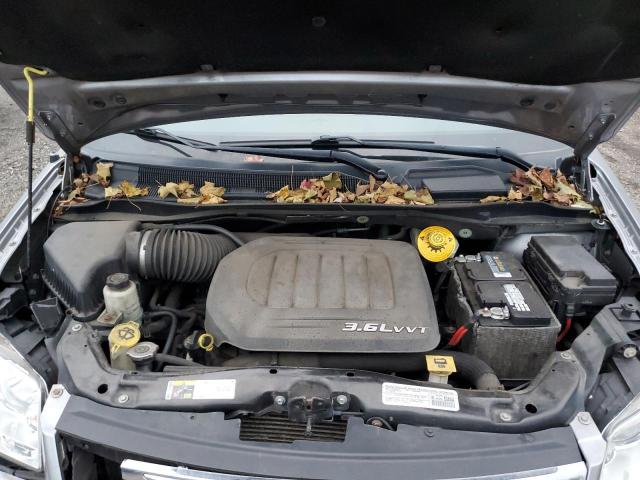 2C4RC1BG8ER409858 - 2014 CHRYSLER TOWN & COU TOURING GRAY photo 12