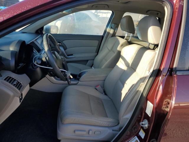 5J8TB1H55BA005254 - 2011 ACURA RDX TECHNOLOGY MAROON photo 7