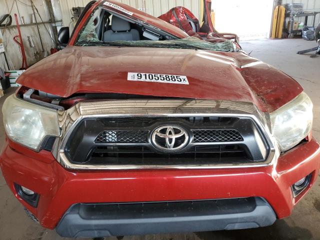 3TMLU4EN1FM206172 - 2015 TOYOTA TACOMA DOUBLE CAB 红色 照片 11