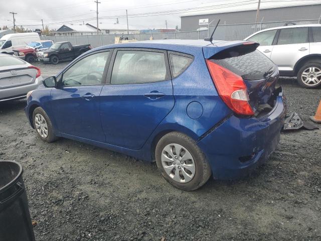 KMHCT5AE0HU318096 - 2017 HYUNDAI ACCENT SE BLUE photo 2