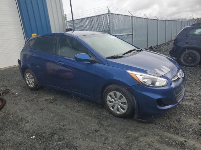 KMHCT5AE0HU318096 - 2017 HYUNDAI ACCENT SE BLUE photo 4