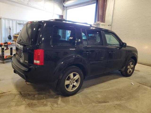 5FNYF48569B045970 - 2009 HONDA PILOT EXL Czarny zdjęcie 3