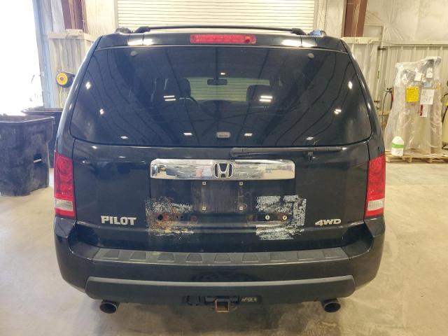 5FNYF48569B045970 - 2009 HONDA PILOT EXL Czarny zdjęcie 6