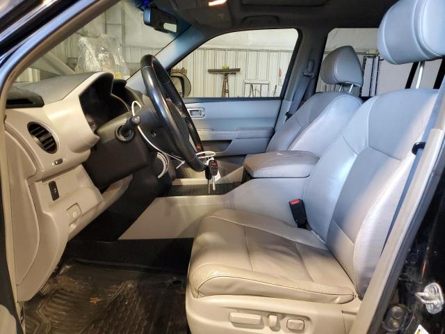 5FNYF48569B045970 - 2009 HONDA PILOT EXL Czarny zdjęcie 7