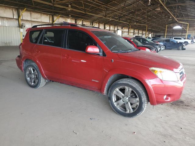 JTMBK32V685053684 - 2008 TOYOTA RAV4 SPORT RED photo 4