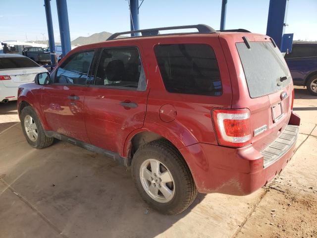 1FMCU0D74BKB59776 - 2011 FORD ESCAPE XLT RED photo 2