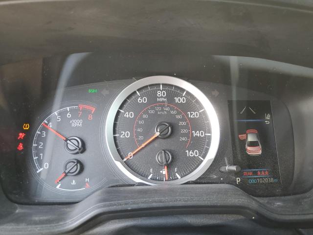 5YFP4RCE1LP014076 - 2020 TOYOTA COROLLA SE BLACK photo 9