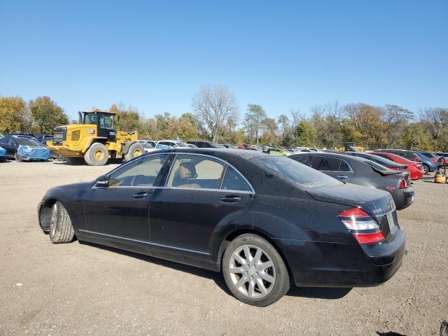 WDDNG86X38A189825 - 2008 MERCEDES-BENZ S 550 4MATIC BLACK photo 2