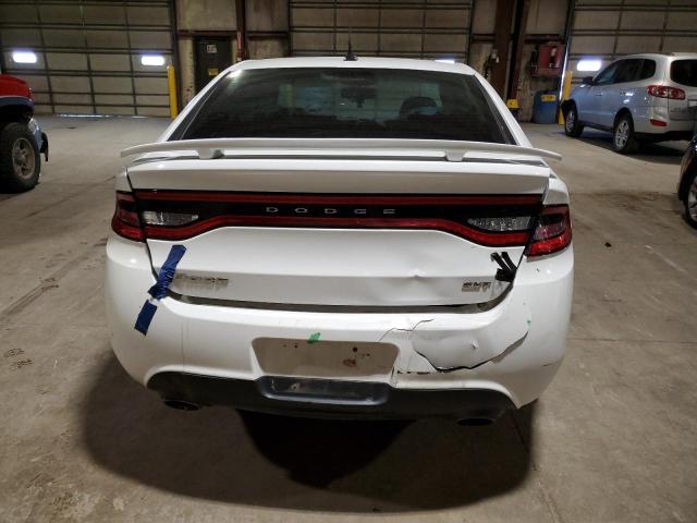 1C3CDFBA0DD303339 - 2013 DODGE DART SXT WHITE photo 6