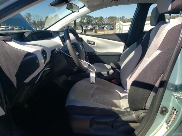 JTDKBRFU2J3082637 - 2018 TOYOTA PRIUS GREEN photo 7