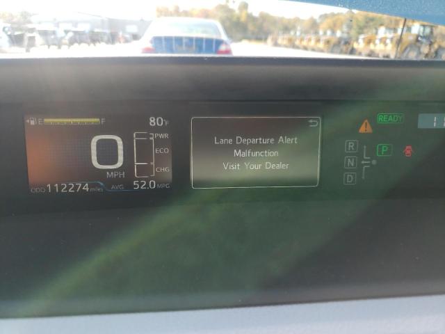 JTDKBRFU2J3082637 - 2018 TOYOTA PRIUS GREEN photo 9