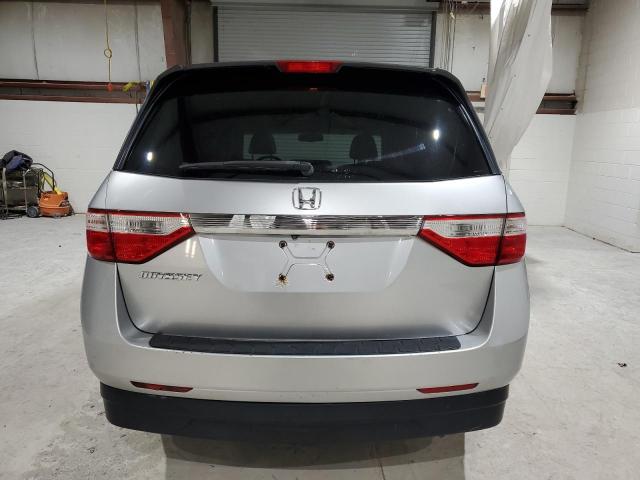 5FNRL5H67BB076906 - 2011 HONDA ODYSSEY EXL SILVER photo 6