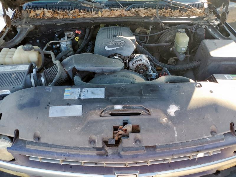 2GCEC19V021165488 - 2002 CHEVROLET SILVERADO C1500 BLACK photo 11