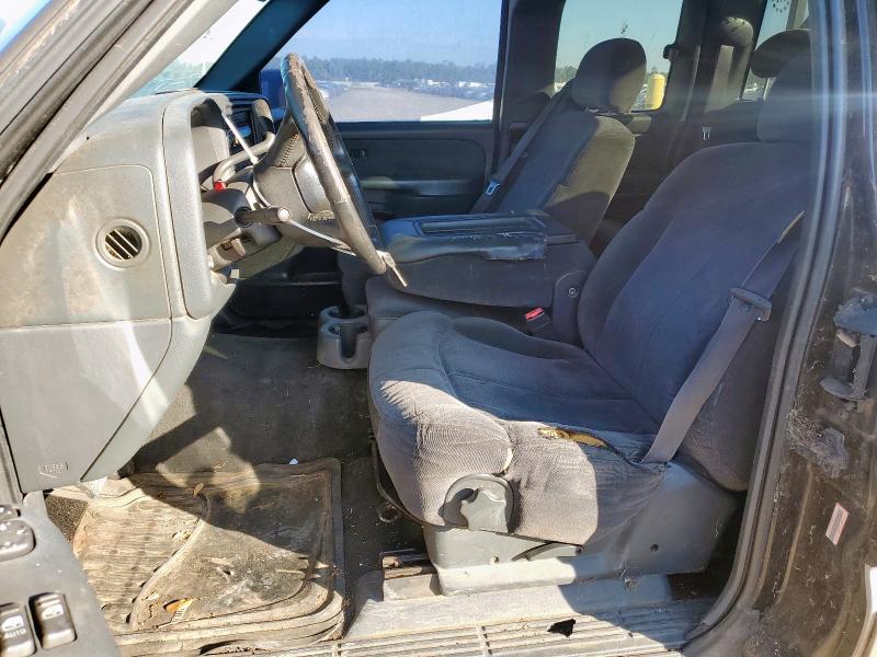 2GCEC19V021165488 - 2002 CHEVROLET SILVERADO C1500 BLACK photo 7