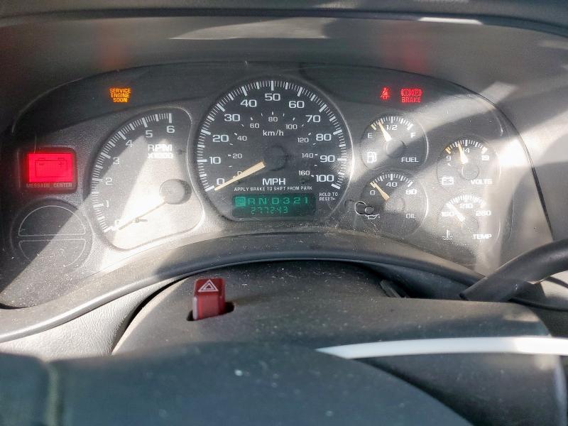 2GCEC19V021165488 - 2002 CHEVROLET SILVERADO C1500 BLACK photo 9