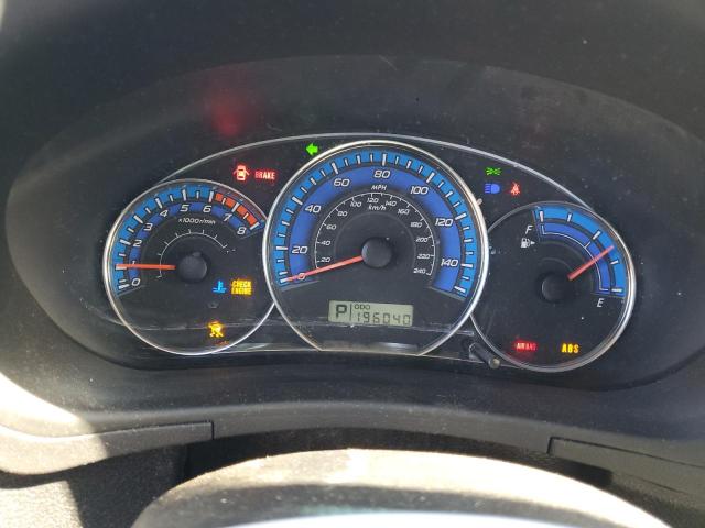 JF2SH63699H748895 - 2009 SUBARU FORESTER 2.5X PREMIUM أسود صورة 9