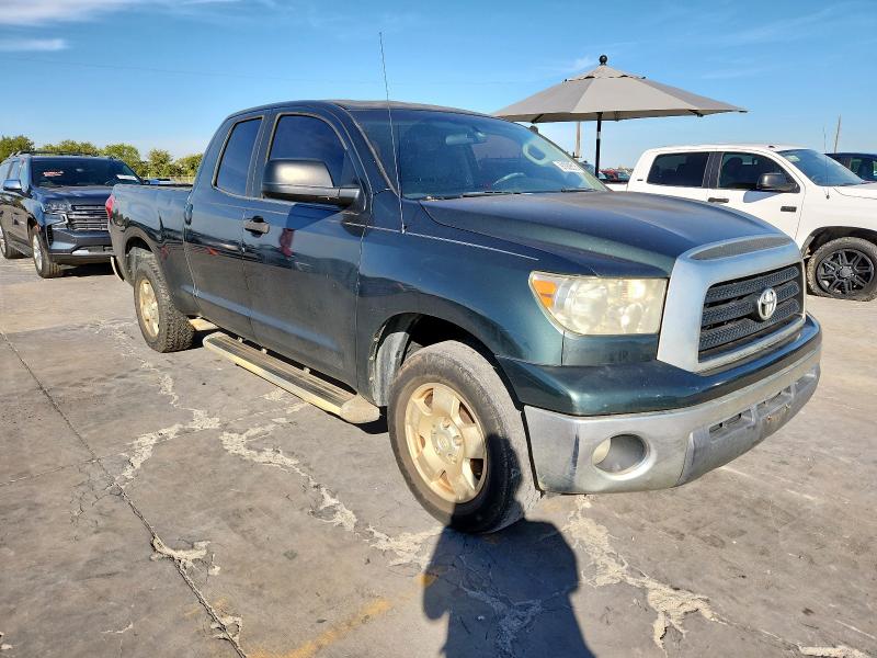5TFRV54127X030840 - 2007 TOYOTA TUNDRA DOUBLE CAB SR5 GREEN photo 4