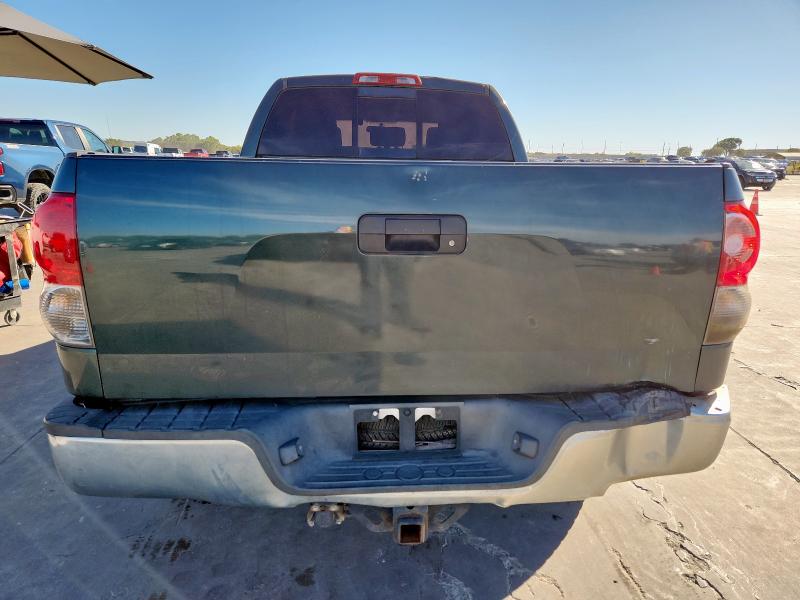 5TFRV54127X030840 - 2007 TOYOTA TUNDRA DOUBLE CAB SR5 GREEN photo 6