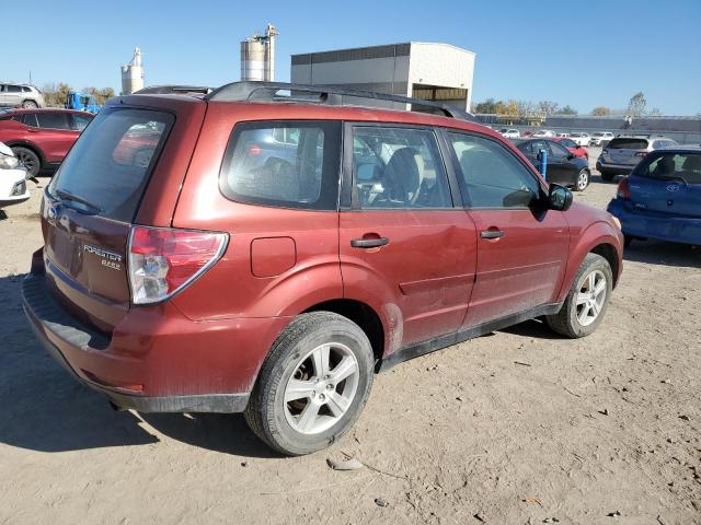 JF2SHABC9CH470551 - 2012 SUBARU FORESTER 2.5X RED photo 3