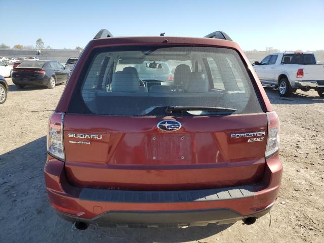 JF2SHABC9CH470551 - 2012 SUBARU FORESTER 2.5X RED photo 6