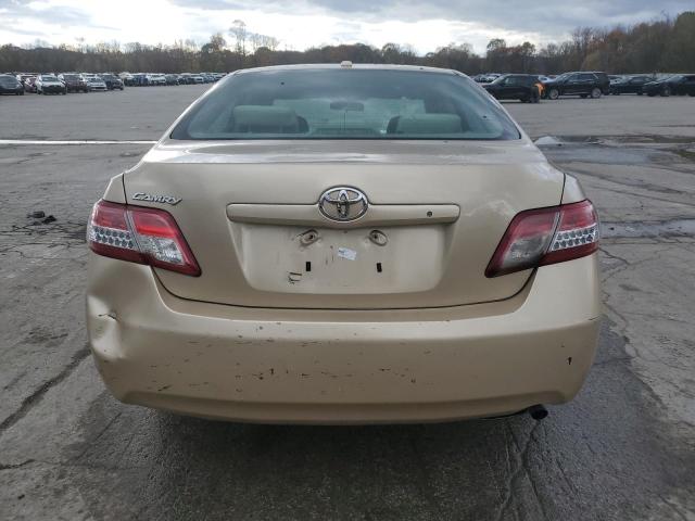 4T1BF3EK6AU108387 - 2010 TOYOTA CAMRY BASE GOLD photo 6